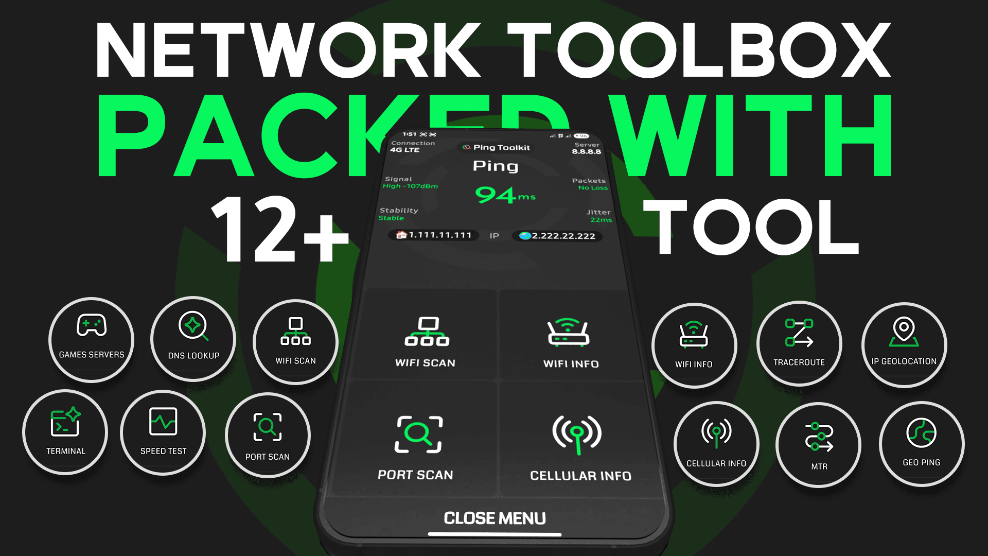 Ping Toolkit screenshot