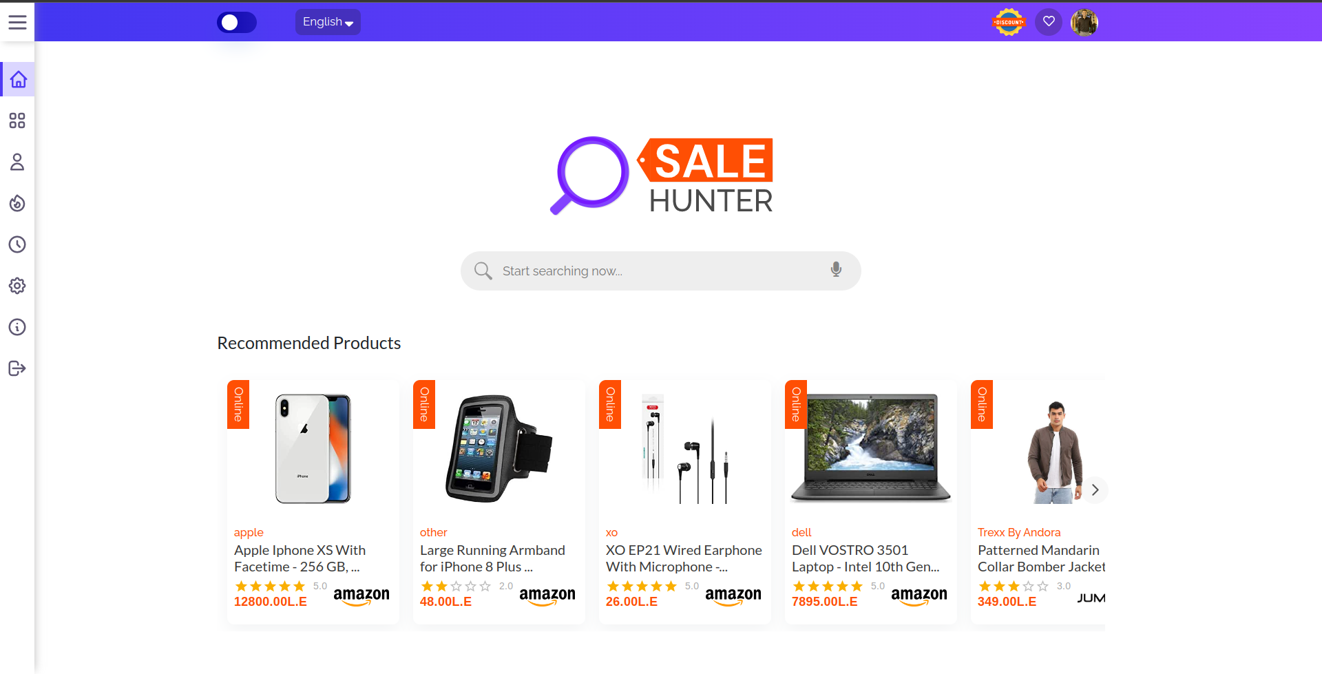 Sale Hunter Web